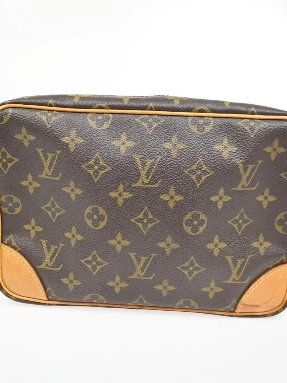 LOUIS VUITTON Trocadero 27 Shoulder Bag Monogram Leather Brown M51274 71CA731